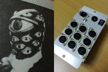 「百目タイタン」と「MIDI PARA BOX」