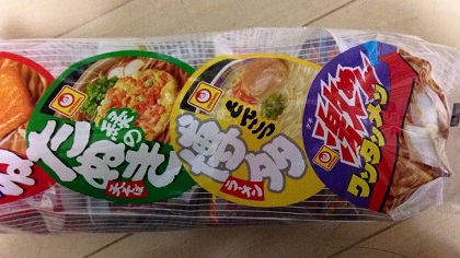 激めん　マルちゃん　ミニ4個セット